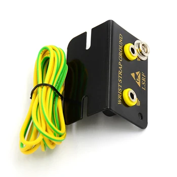 ESD Ground Socket Dual Banana Plug For Anti Static Wrist Strap Armband L Shaped Socket
ESD Ground Socket Dual Banana Plug For Anti Static Wrist Strap Armband L Shaped Socket