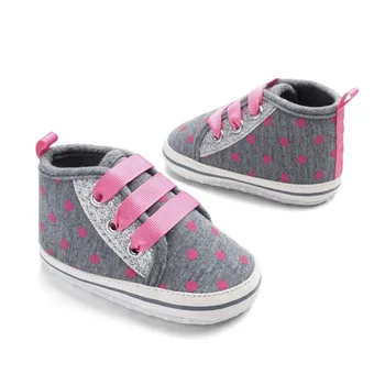 Newborn Baby Canvas Shoes First Walkers Shoes Love Embroidered Elastic Band Dot Print Toddler Shoes Pre-walkers
Newborn Baby Canvas Shoes First Walkers Shoes Love Embroidered Elastic Band Dot Print Toddler Shoes Pre-walkers