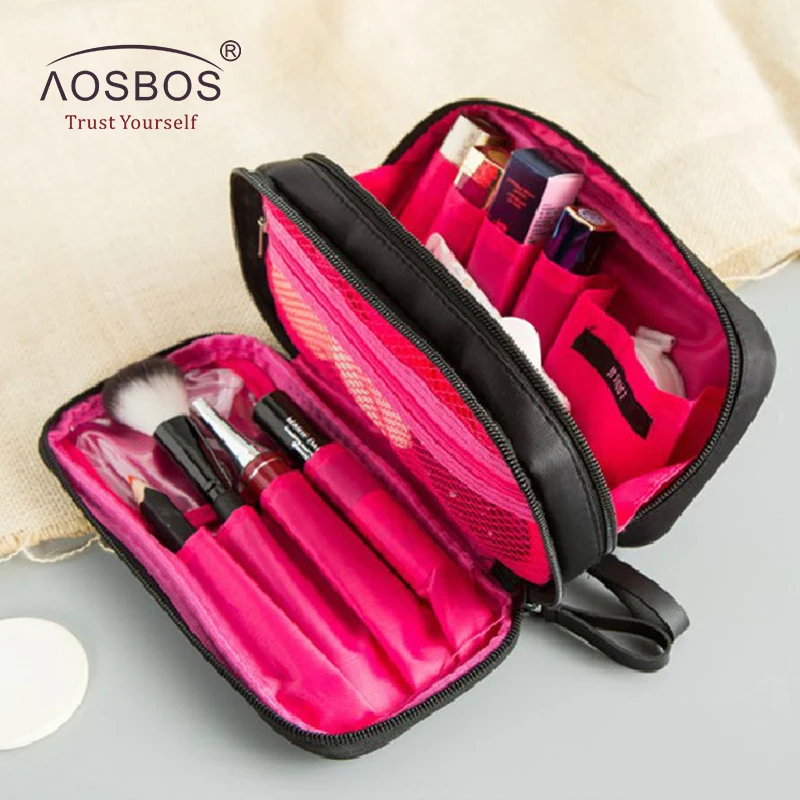 Aosbos Women Cosmetic Bags Casual Solid Makeup Bag Ladies Travel Organizer Professional Brush Necessaries Beauty Toiletry Bag
Aosbos Women Cosmetic Bags Casual Solid Makeup Bag Ladies Travel Organizer Professional Brush Necessaries Beauty Toiletry Bag
