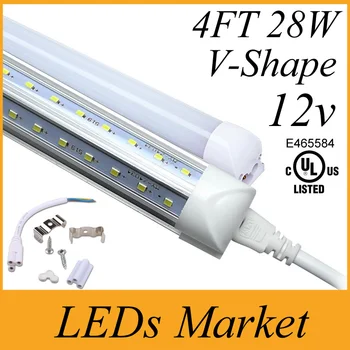 AC/DC12V V-Shaped 4ft 28w Cooler Door Led Tubes T8 Integrated Led Tubes Double Sides SMD2835 Led Fluorescent Lights AC/DC12V UL
AC/DC12V V-Shaped 4ft 28w Cooler Door Led Tubes T8 Integrated Led Tubes Double Sides SMD2835 Led Fluorescent Lights AC/DC12V UL
