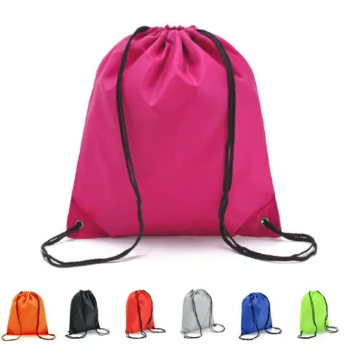 String Drawstring Back Pack Cinch Sack Gym Tote Bag School Sport Shoe Bags Storage Bags NEW
String Drawstring Back Pack Cinch Sack Gym Tote Bag School Sport Shoe Bags Storage Bags NEW