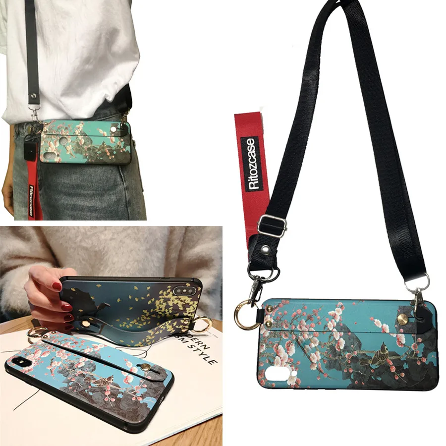 3d rose flower shoulder strap tpu case for iphone 7 8 6 6s plus XS MAX XR wristband holder floral soft silicon phone bag capa fu
3d rose flower shoulder strap tpu case for iphone 7 8 6 6s plus XS MAX XR wristband holder floral soft silicon phone bag capa fu