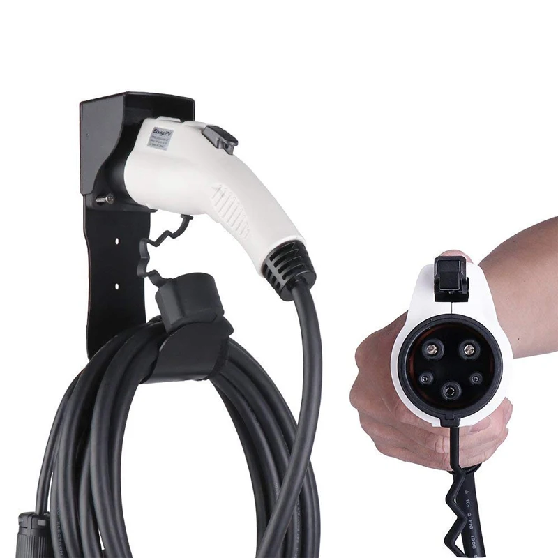 LUNDA Wall-Mount Connector Holster Dock With Screws For SAE J1772 EVSE Electric Vehicle EV Charger Holder For RV Car
LUNDA Wall-Mount Connector Holster Dock With Screws For SAE J1772 EVSE Electric Vehicle EV Charger Holder For RV Car
