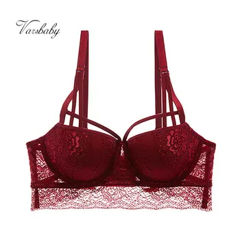 Varsbaby sexy push up 3/4 cup underwear solid floral lace lingerie underwire bras for lady
Varsbaby sexy push up 3/4 cup underwear solid floral lace lingerie underwire bras for lady