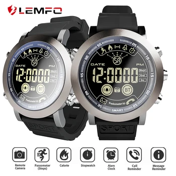 LEMFO LF23 Smart Watch 5ATM waterproof Pedometer 610MAh Battery 33months Long Standby Time Smartwatch Men reloj inteligente
LEMFO LF23 Smart Watch 5ATM waterproof Pedometer 610MAh Battery 33months Long Standby Time Smartwatch Men reloj inteligente