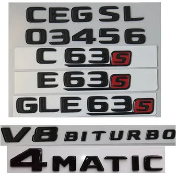 2017-2020 Flat Gloss Glossy Black Trunk Sides Letters Emblem Emblems Badge for Mercedes Benz AMG A C E S GLE CLS C63s V8 BITURBO
2017-2020 Flat Gloss Glossy Black Trunk Sides Letters Emblem Emblems Badge for Mercedes Benz AMG A C E S GLE CLS C63s V8 BITURBO