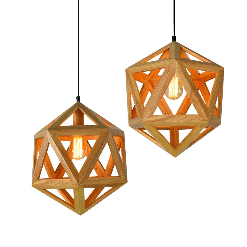 Nordic decor Retro Pendant Light Vintage Lamp Lighting Restaurant Dining Room Bar Coffee hollow wood pendant lamp E27
Nordic decor Retro Pendant Light Vintage Lamp Lighting Restaurant Dining Room Bar Coffee hollow wood pendant lamp E27