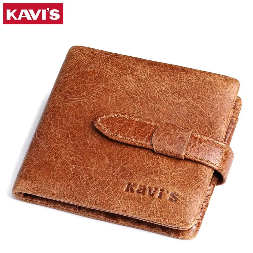 KAVIS 100% Real Genuine Cowhide Leather Male Purse Short Bifold Hasp Wallet Men with Coin Pocket Carteira Masculina Wallets
KAVIS 100% Real Genuine Cowhide Leather Male Purse Short Bifold Hasp Wallet Men with Coin Pocket Carteira Masculina Wallets