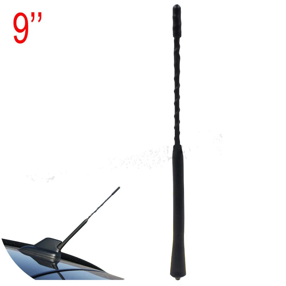 New 9" Roof Mast Whip Radio Aerial Fuba Antenna For VW BMW Mazda Toyota Lexus Scion Mitsubishi Lancer Dodge Nissan Car Styling
New 9" Roof Mast Whip Radio Aerial Fuba Antenna For VW BMW Mazda Toyota Lexus Scion Mitsubishi Lancer Dodge Nissan Car Styling