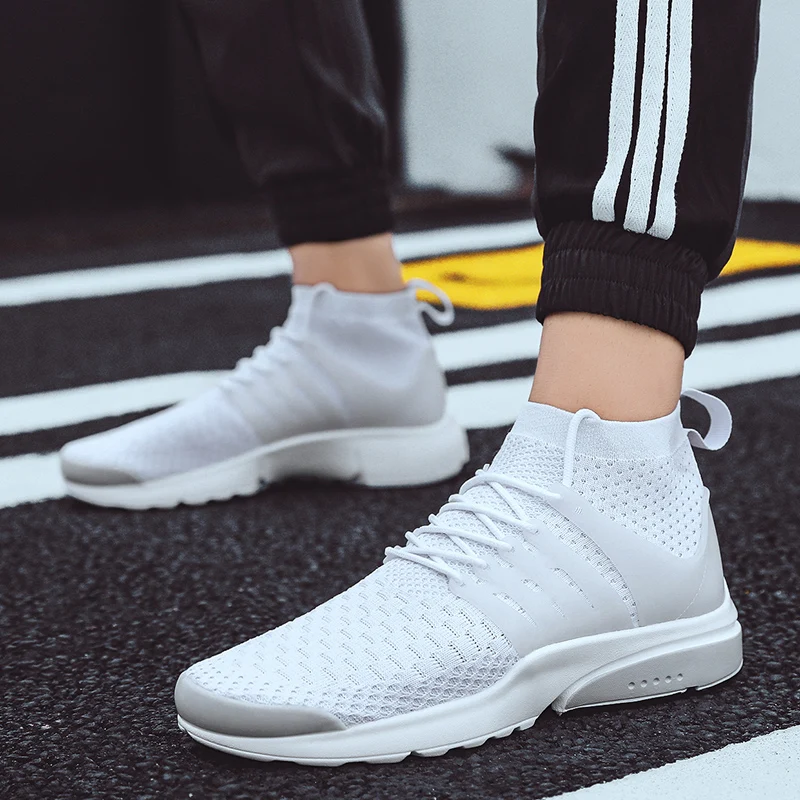 Sneakers Men New Wild Fashion Trend Casual Shoes Men High Quality Soft Comfortable Breathable Simple Non-slip Flying Woven Socks
Sneakers Men New Wild Fashion Trend Casual Shoes Men High Quality Soft Comfortable Breathable Simple Non-slip Flying Woven Socks