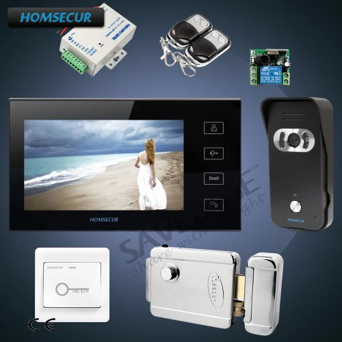 HOMSECUR Delivery From Russia 7" Wired Video Door Entry Security Intercom+Electric Locks Compatible for Easy Unlocking
HOMSECUR Delivery From Russia 7" Wired Video Door Entry Security Intercom+Electric Locks Compatible for Easy Unlocking