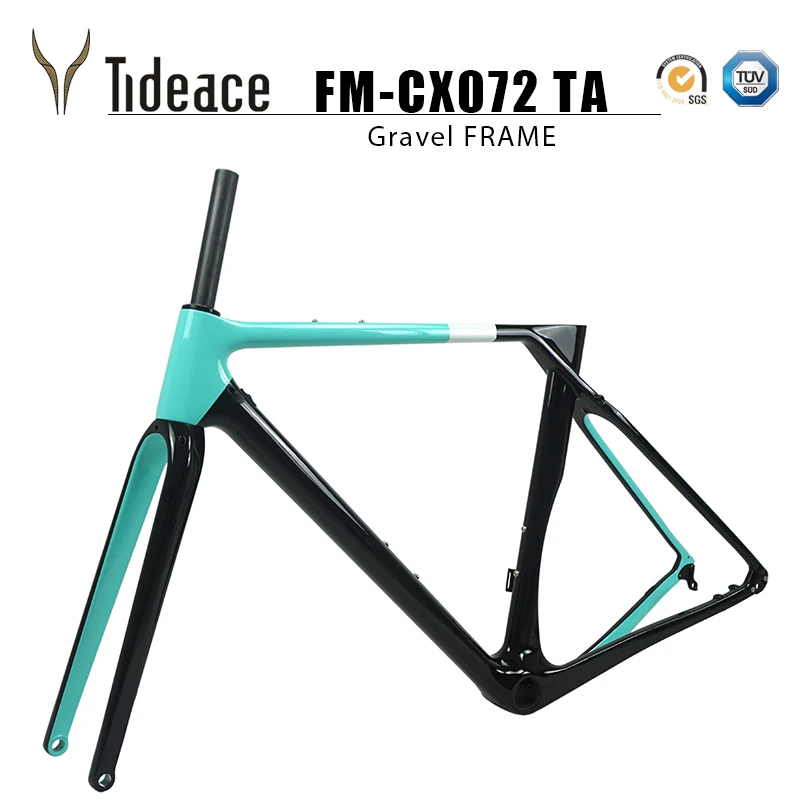 

2019 Flat mount Axle 142/135mm Road MTB Gravel Carbon Bike Frame Gravel Carbon Bicycle Frame Cyclocross Disc Bike Frame