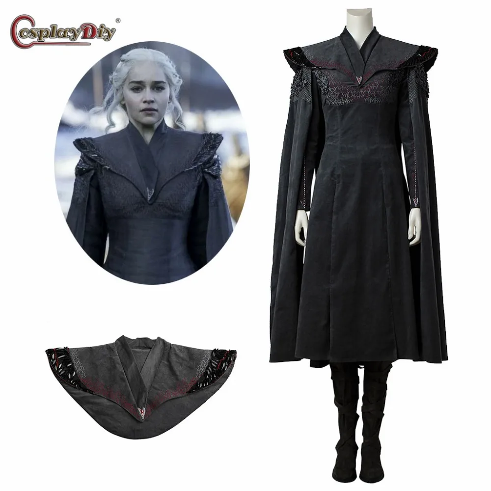 Game of Thrones 7 Daenerys Targaryen Costume Adult Women Medieval Dress Dragon of Mother Clothes Halloween Cosplay Costum Made
Game of Thrones 7 Daenerys Targaryen Costume Adult Women Medieval Dress Dragon of Mother Clothes Halloween Cosplay Costum Made