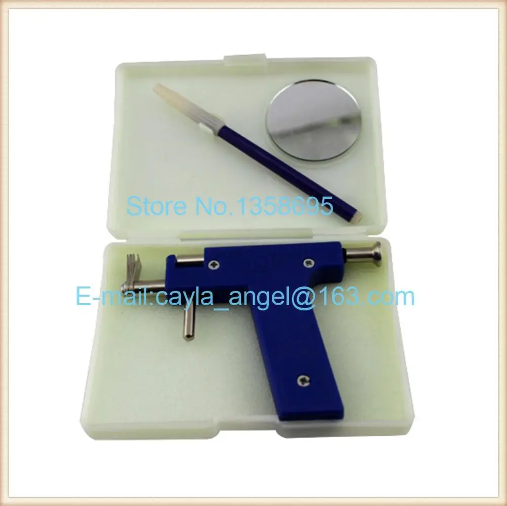 Free Shipping Ear Piercing Tool Jewelry Finding Plastic Pistol Professional Steel Nose Navel Body Gun | Украшения и аксессуары