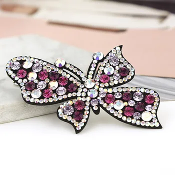 Korean Women Fashion Headwear Retro Butterfly Bow Hair Clips Girl Cute Rhinestone Hair Pins Bride Full Diamond Hair Accessories
Korean Women Fashion Headwear Retro Butterfly Bow Hair Clips Girl Cute Rhinestone Hair Pins Bride Full Diamond Hair Accessories