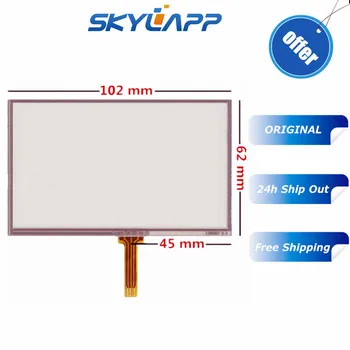 New 4.3''inch Resistive Touch screen Digitizer glass For GPS MP4 MP5 4.3" AT043TN24 Touch screen Panel 102mmx62mm Free shipping
New 4.3''inch Resistive Touch screen Digitizer glass For GPS MP4 MP5 4.3" AT043TN24 Touch screen Panel 102mmx62mm Free shipping