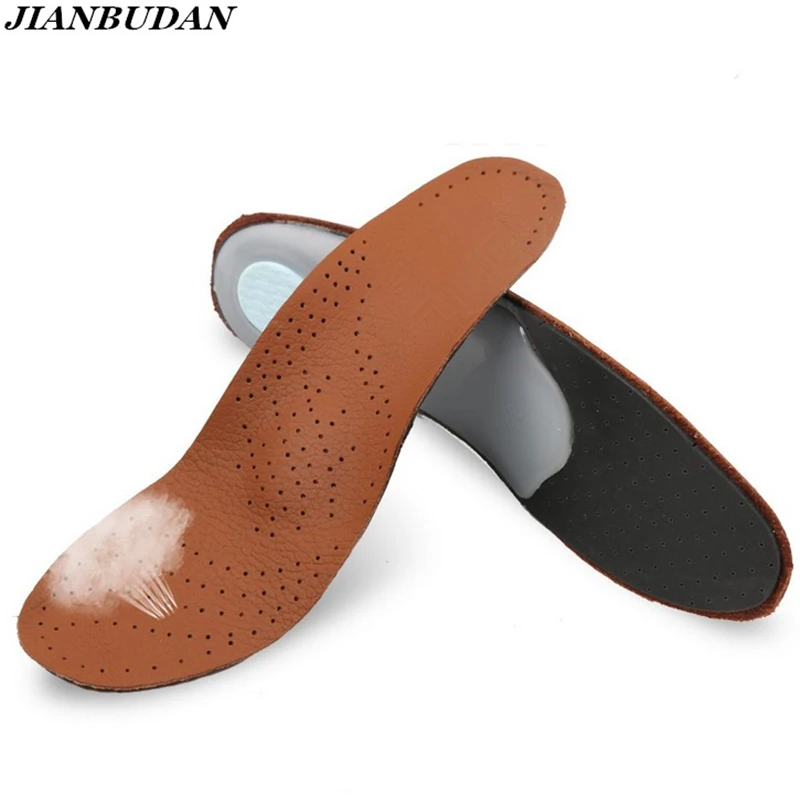 shoe pad Orthopedic insoles Arch Support Cowhide support feet flat feet correction insoles shock absorption breathable
shoe pad Orthopedic insoles Arch Support Cowhide support feet flat feet correction insoles shock absorption breathable