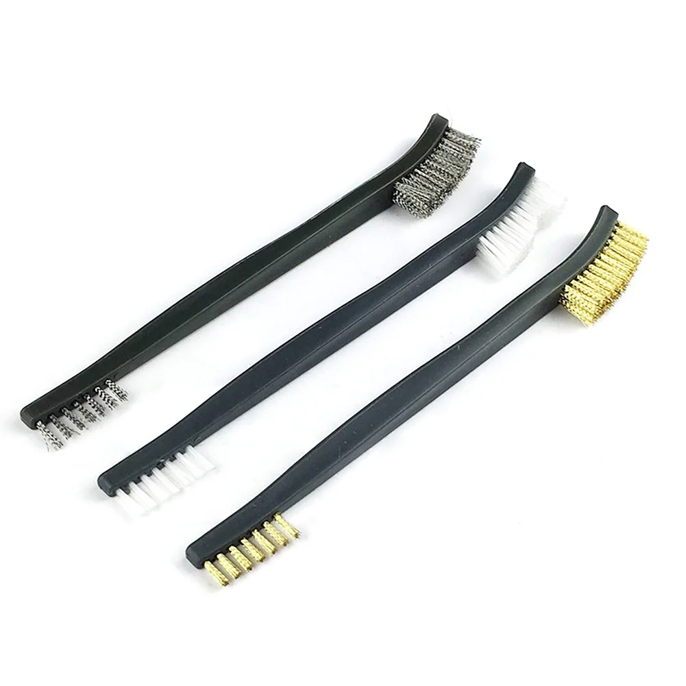 3PCS/Set Airsoft Stainless Steel Wire Brush Double-end Gun Cleaning Tool Golf Clubs Cleaner Kit for Hunting Gun Accessories
3PCS/Set Airsoft Stainless Steel Wire Brush Double-end Gun Cleaning Tool Golf Clubs Cleaner Kit for Hunting Gun Accessories