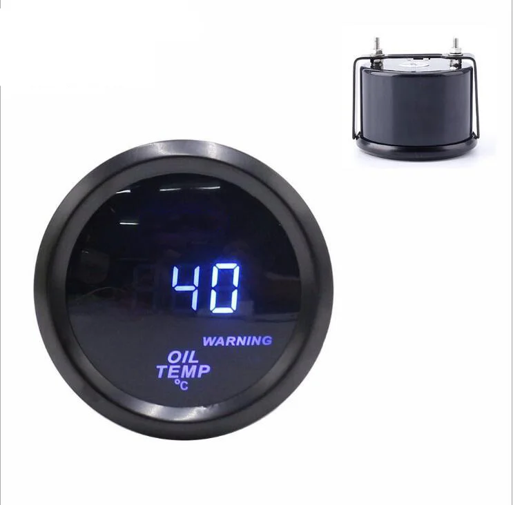 Car Auto Racing Motorcycle 12V 2" 52MM Digital Oil Temperature Temp Gauge Meter | Автомобили и мотоциклы