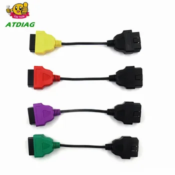 4PCS/lot High Quality fiatecuscan OBD2 Connector Diagnostic Cable For Fiat ECU Scan MultiECUScan Cable for Fiat 500 Punto Lancia
4PCS/lot High Quality fiatecuscan OBD2 Connector Diagnostic Cable For Fiat ECU Scan MultiECUScan Cable for Fiat 500 Punto Lancia