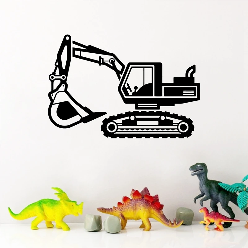 Excavator Wall Art Decals Boys Room Decor Digger Vinyl Art Sticker For Construction Theme Kids Bedroom Mural Wall Art Decoration
Excavator Wall Art Decals Boys Room Decor Digger Vinyl Art Sticker For Construction Theme Kids Bedroom Mural Wall Art Decoration