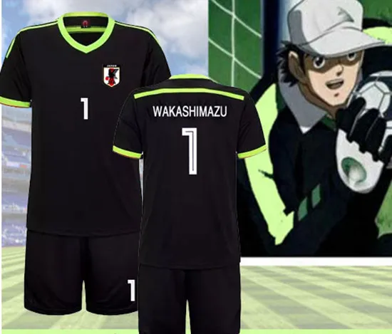 JP Anime Captain Tsubasa Toho Academy Goalkeeper Ken Wakashimazu Cosplay Sets Soccer Jersey
JP Anime Captain Tsubasa Toho Academy Goalkeeper Ken Wakashimazu Cosplay Sets Soccer Jersey