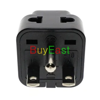 2 X Universal World to North American NEMA 6-15P US 2 IN 1 Electrical Plug Adapter Black Color
2 X Universal World to North American NEMA 6-15P US 2 IN 1 Electrical Plug Adapter Black Color