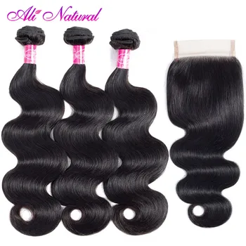 Ali Natural Peruvian Body Wave 3 Bundles With Closure With Baby Hair Remy 100% Human Hair Weave Bundles Free Shipping
Ali Natural Peruvian Body Wave 3 Bundles With Closure With Baby Hair Remy 100% Human Hair Weave Bundles Free Shipping