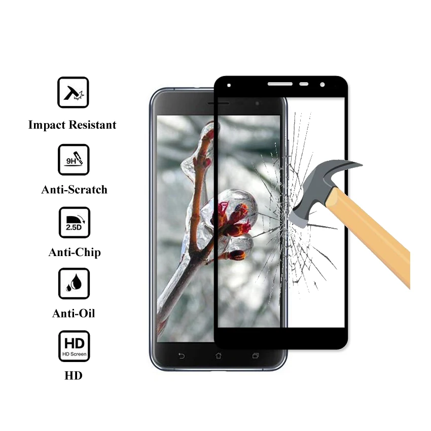 For Asus Zenfone 3 ZE552KL Glass Full Cover Tempered Glass For Asus Zenfone 3 ZE552KL Screen Protector Protective Glass
For Asus Zenfone 3 ZE552KL Glass Full Cover Tempered Glass For Asus Zenfone 3 ZE552KL Screen Protector Protective Glass