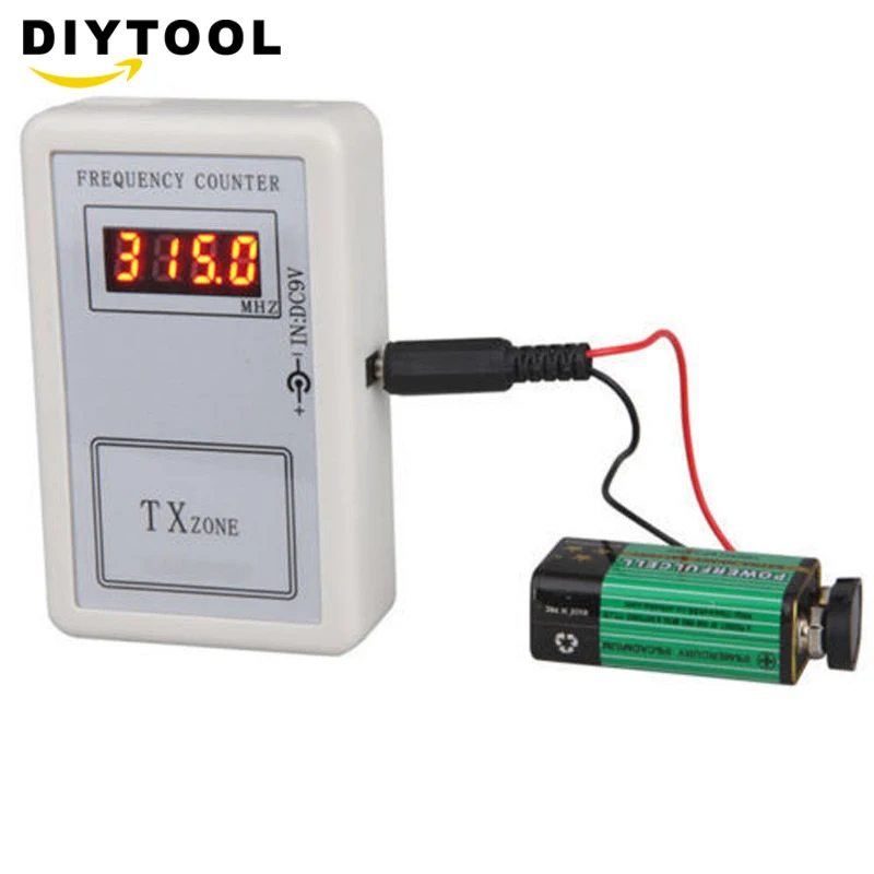 Remote Control Wireless Frequency Meter Counter for Car Auto Key Remote Control Detector Cymometer Power Supply Cable
Remote Control Wireless Frequency Meter Counter for Car Auto Key Remote Control Detector Cymometer Power Supply Cable