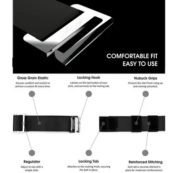 Shirt Stay Tuck Suspenders Unisex Women Men Adjustable Bretelles Pour Homme Shirt Holder Garter Near Shirt-Stay Tirantes Mujer
Shirt Stay Tuck Suspenders Unisex Women Men Adjustable Bretelles Pour Homme Shirt Holder Garter Near Shirt-Stay Tirantes Mujer