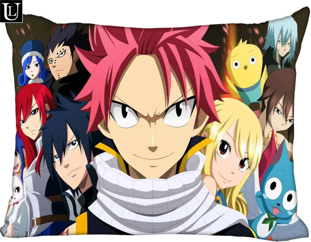Custom Fairy Tail Rectangle Pillow Cover Size 45x35cm (one side) Print Custom Zipper Polyester Cotton Pillowcase more size
Custom Fairy Tail Rectangle Pillow Cover Size 45x35cm (one side) Print Custom Zipper Polyester Cotton Pillowcase more size