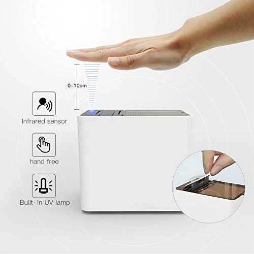 Automatic Toothpick Dispenser Infrared Sensor Toothpick Holder Table Toothpick Box (Dispenser + Toothpick)
Automatic Toothpick Dispenser Infrared Sensor Toothpick Holder Table Toothpick Box (Dispenser + Toothpick)