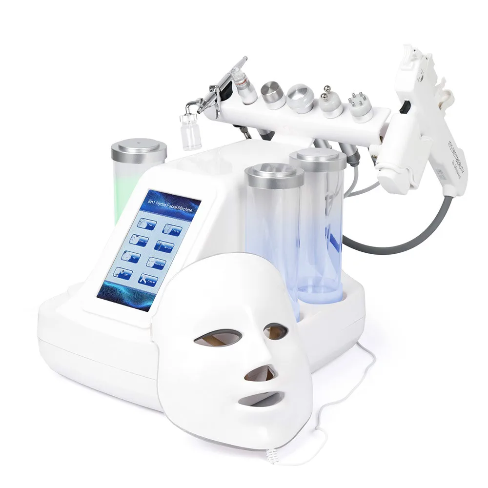 8 In 1 Vacuum Face Cleaning Hydro Water Oxygen Jet Peel Machine Ance Pore Cleaner Facial Massage Small Bubble Skin Care Device
8 In 1 Vacuum Face Cleaning Hydro Water Oxygen Jet Peel Machine Ance Pore Cleaner Facial Massage Small Bubble Skin Care Device