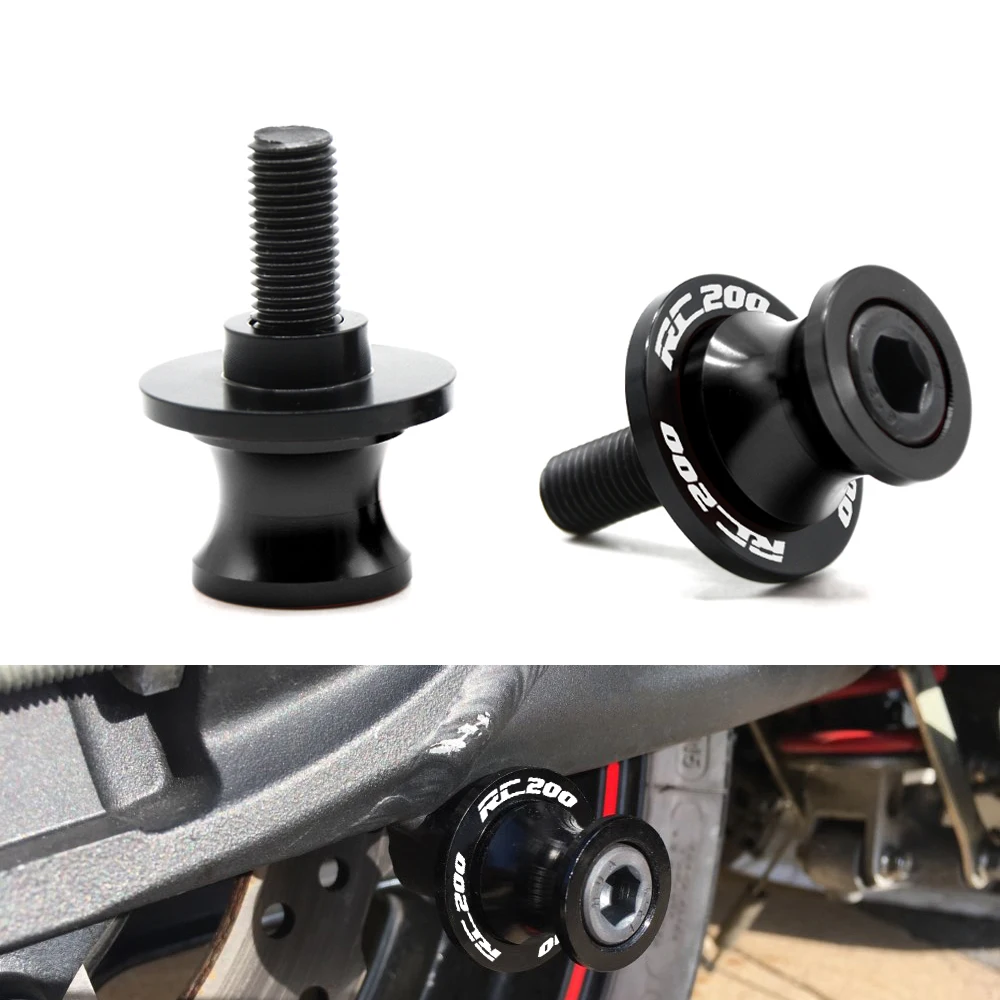 Motorcycle Accessories Swingarm Sliders Spools Slider Rear Swingarm Stand For RC200 for RC 200
Motorcycle Accessories Swingarm Sliders Spools Slider Rear Swingarm Stand For RC200 for RC 200
