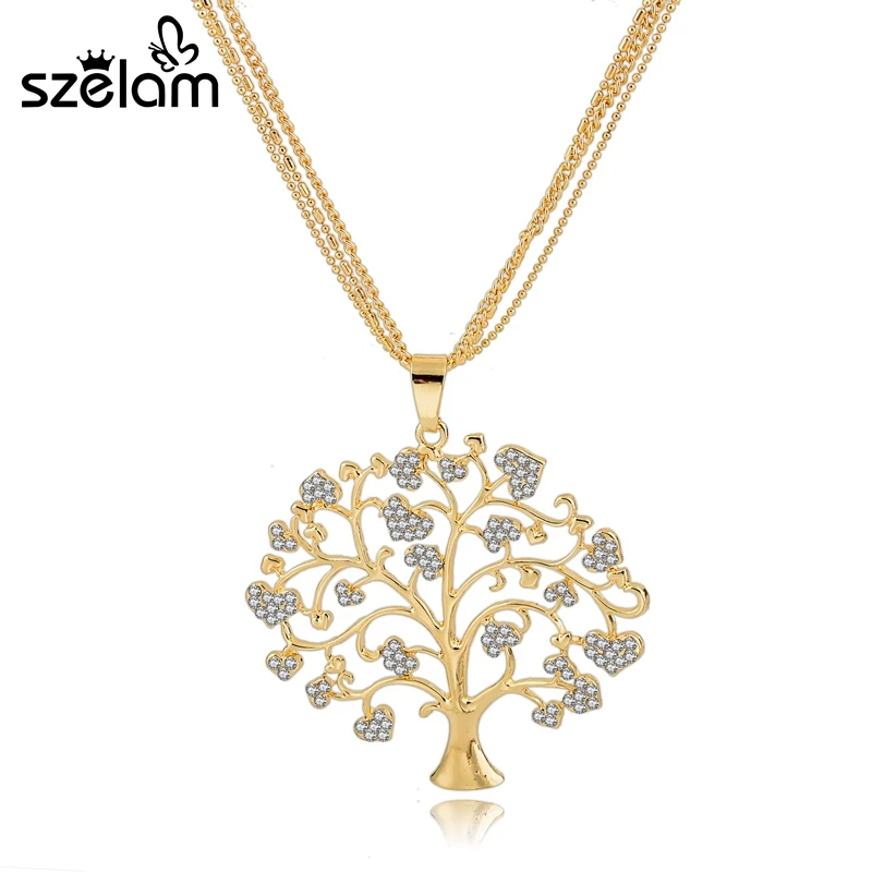 2016 Tree Of Life Pendant Necklace Crystal Women Gold Silver Plated Necklaces Pendants Female Vintage Jewelry Collar Sne160113 
2016 Tree Of Life Pendant Necklace Crystal Women Gold Silver Plated Necklaces Pendants Female Vintage Jewelry Collar Sne160113