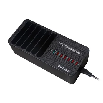 Smart 8-Port USB Fast Charging Dock and Type C Charging Port Fast Charging Desktop Organizer Charger Station
Smart 8-Port USB Fast Charging Dock and Type C Charging Port Fast Charging Desktop Organizer Charger Station