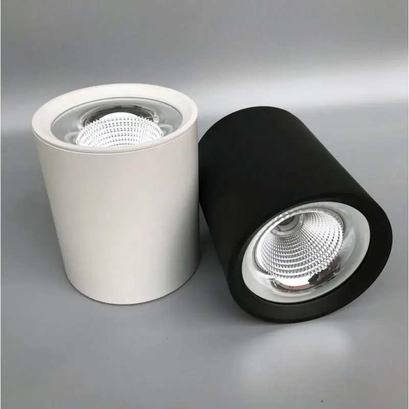 LED Downlight 7w 9W 12w 15w LED COB chip downlight Recessed Ceilinglight LED Spot Light Lamp White/ warm white LED lamp 12PCS