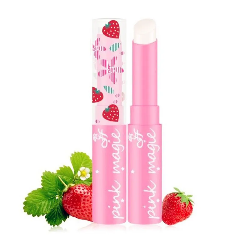 Moisturizeing Strawberry/Aloe Lips Balm Temperature Change Color Nude Matte Lipstick Cosmetics
Moisturizeing Strawberry/Aloe Lips Balm Temperature Change Color Nude Matte Lipstick Cosmetics