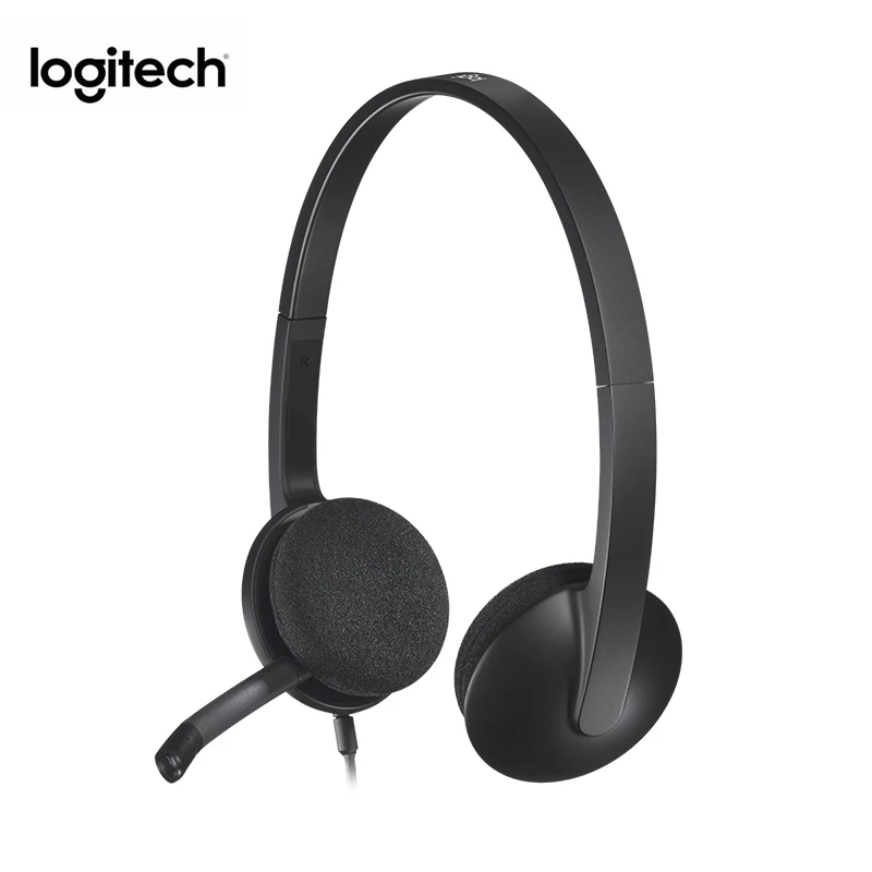 Original Logitech H340 USB Computer Headset 1.8m Length with USB Jack Designed for Computer for almost all platforms
Original Logitech H340 USB Computer Headset 1.8m Length with USB Jack Designed for Computer for almost all platforms