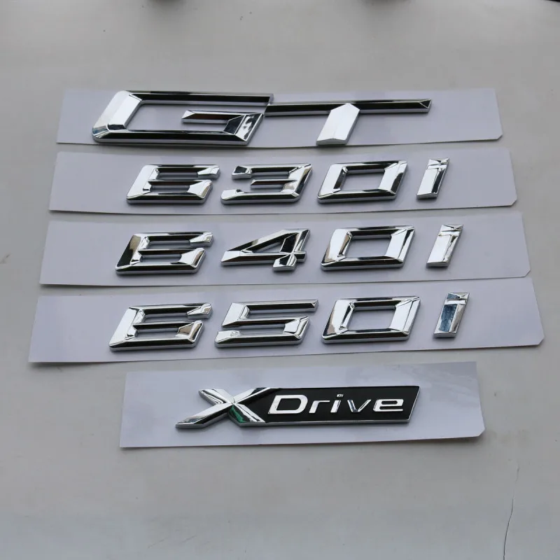 3D для Bmw 6 Series 640i 650i 630i 640d 630d Xdrive GT Задняя Крышка багажника наклейка с надписью