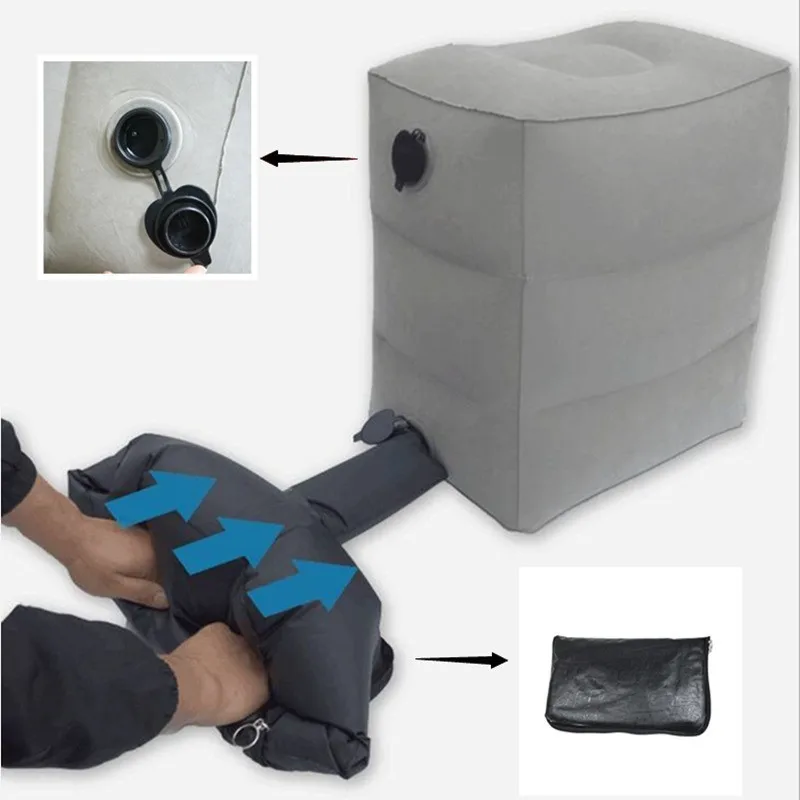 Updated Inflatable Travel Foot Rest Pillow with Inflatable Bag Dust Cover Adjustable Three Height Footrest Cushion for Outdoor
Updated Inflatable Travel Foot Rest Pillow with Inflatable Bag Dust Cover Adjustable Three Height Footrest Cushion for Outdoor