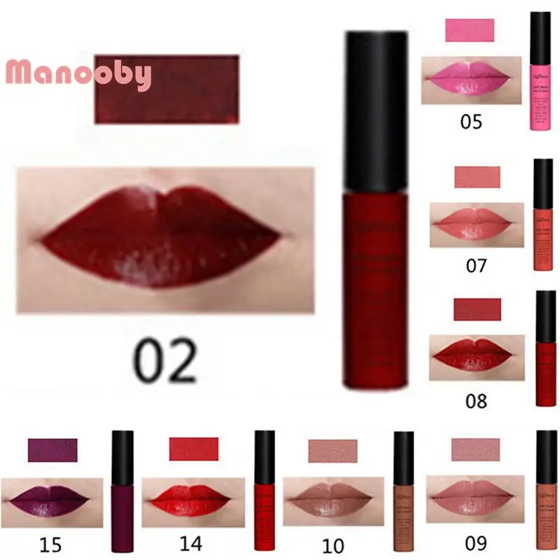 Manooby Waterproof Lip Gloss Batom Pigmented Sexy Lip Gloss Beauty Makeup New Matte Liquid Lipstick Long-Lasting
Manooby Waterproof Lip Gloss Batom Pigmented Sexy Lip Gloss Beauty Makeup New Matte Liquid Lipstick Long-Lasting
