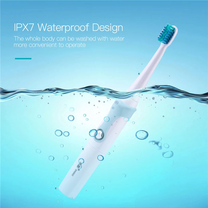 LANSUNG Ultrasonic Electric Toothbrush Rechargeable Sonic Waterproof 30000/Min Oral Hygiene Dental Care Mouth Gum for Kids Adult
LANSUNG Ultrasonic Electric Toothbrush Rechargeable Sonic Waterproof 30000/Min Oral Hygiene Dental Care Mouth Gum for Kids Adult