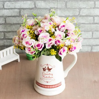 Fake Spring Rose (10 heads/piece) Simulation Chinese Roses for Wedding Home Showcase Decorative Artificial Flowers
Fake Spring Rose (10 heads/piece) Simulation Chinese Roses for Wedding Home Showcase Decorative Artificial Flowers