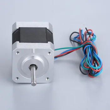 Nema 17 48mm Hybird Stepper Motor 1.8 Degree 2 Phase 4400g.cm 1.68A 4 leads Stepper Motor For CNC 3D Printers
Nema 17 48mm Hybird Stepper Motor 1.8 Degree 2 Phase 4400g.cm 1.68A 4 leads Stepper Motor For CNC 3D Printers