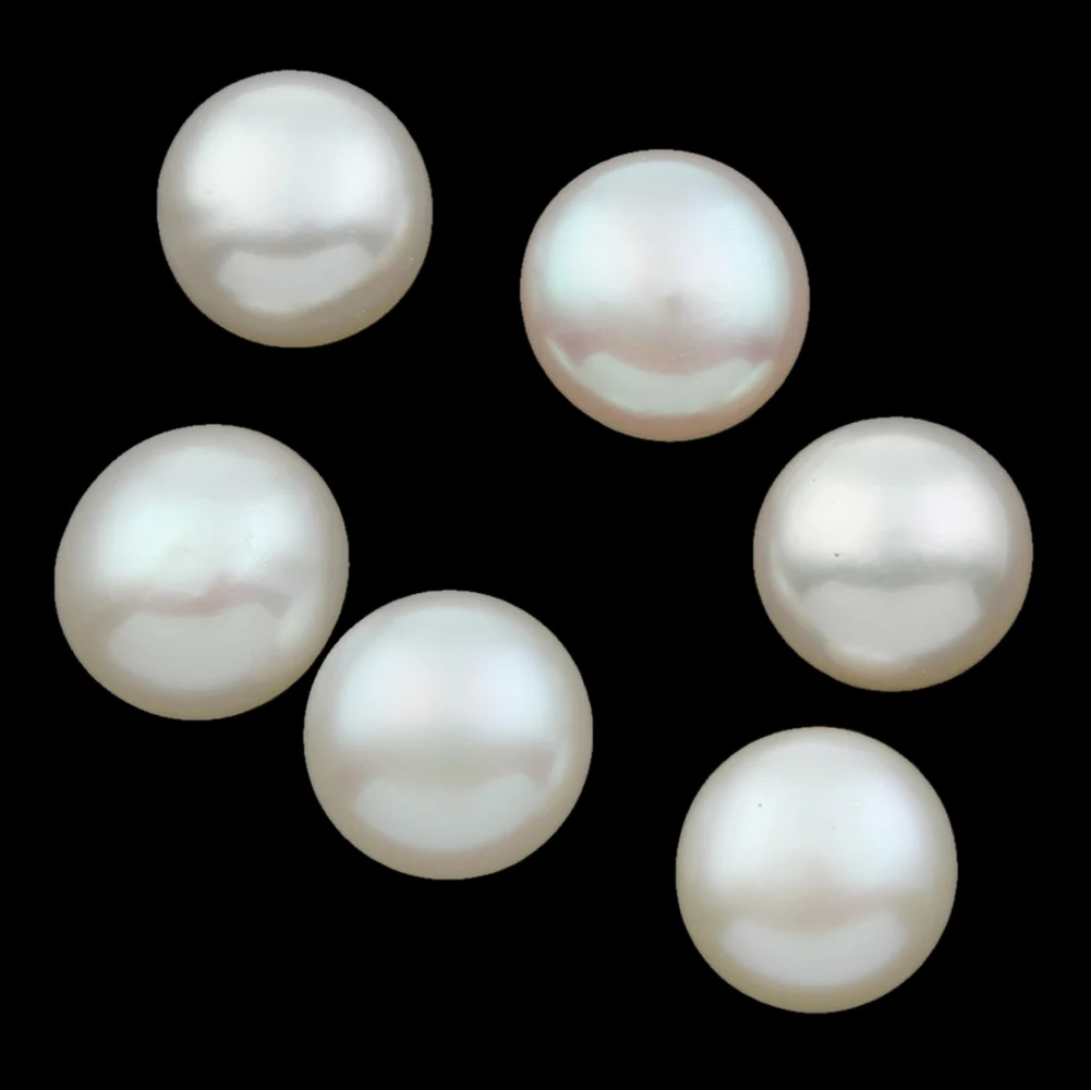 YYW Half Drilled Cultured Freshwater Pearl Beads,fashion brand, Button, natural, half-drilled, white, 8.5-9mm Sold By Pair
YYW Half Drilled Cultured Freshwater Pearl Beads,fashion brand, Button, natural, half-drilled, white, 8.5-9mm Sold By Pair