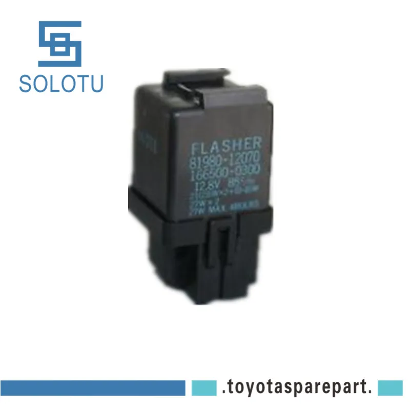 FLASHER RELAY TURN SIGNAL HAZARD FOR COROLLA AE92 CE90 LAND CRUISER CAMRY CARINA MCV10 SXV10 PICNIC FZJ80 81980-12070
FLASHER RELAY TURN SIGNAL HAZARD FOR COROLLA AE92 CE90 LAND CRUISER CAMRY CARINA MCV10 SXV10 PICNIC FZJ80 81980-12070