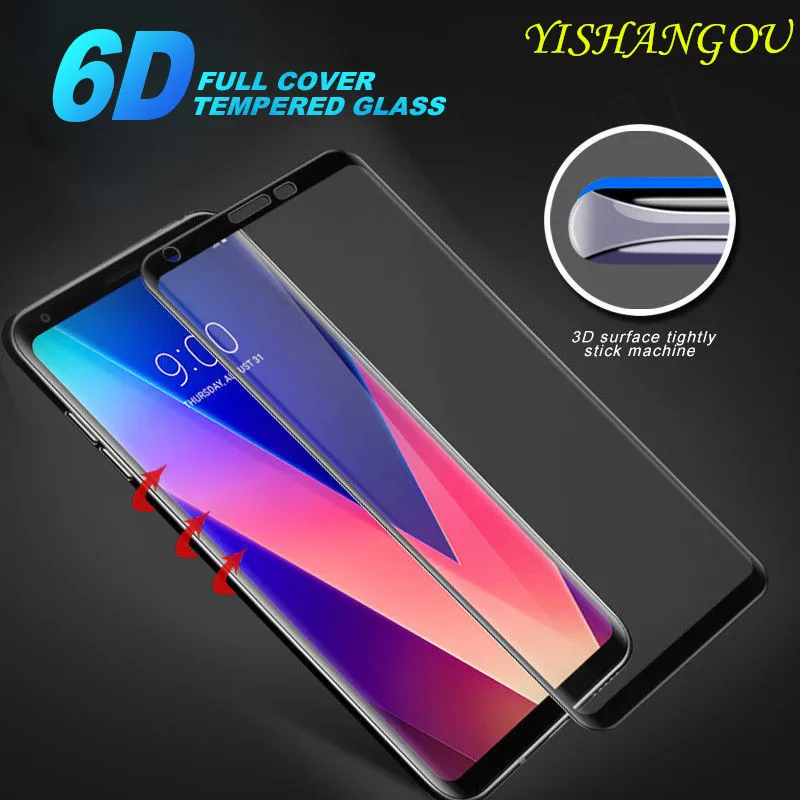 6D Tempered Glass Full Coverage Protective Screen Protector Case For LG G7 G5 G6 V40 9H Smooth Touch Front Cover For LG V30 V40
6D Tempered Glass Full Coverage Protective Screen Protector Case For LG G7 G5 G6 V40 9H Smooth Touch Front Cover For LG V30 V40