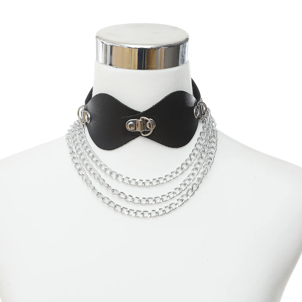 Kawaii Choker necklace chain Goth Choker collar women black red pink chocker Bondage Gothic necklace party jewelry
Kawaii Choker necklace chain Goth Choker collar women black red pink chocker Bondage Gothic necklace party jewelry